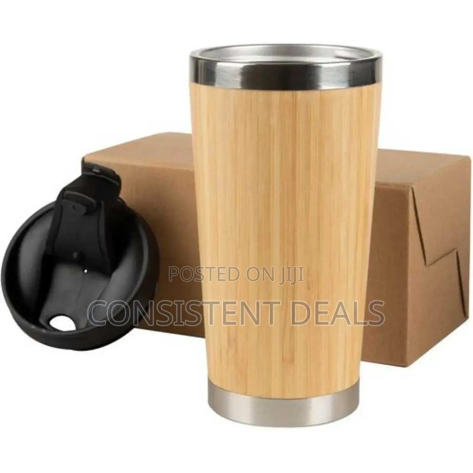 Bamboo Insulated Travel Mug