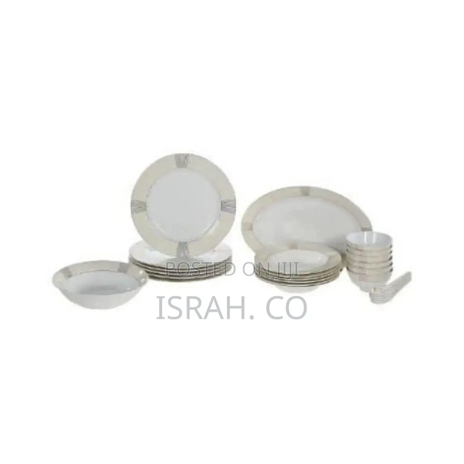 Royalford Porcelain Dinner Set, 26pcs Set Chip Resistant