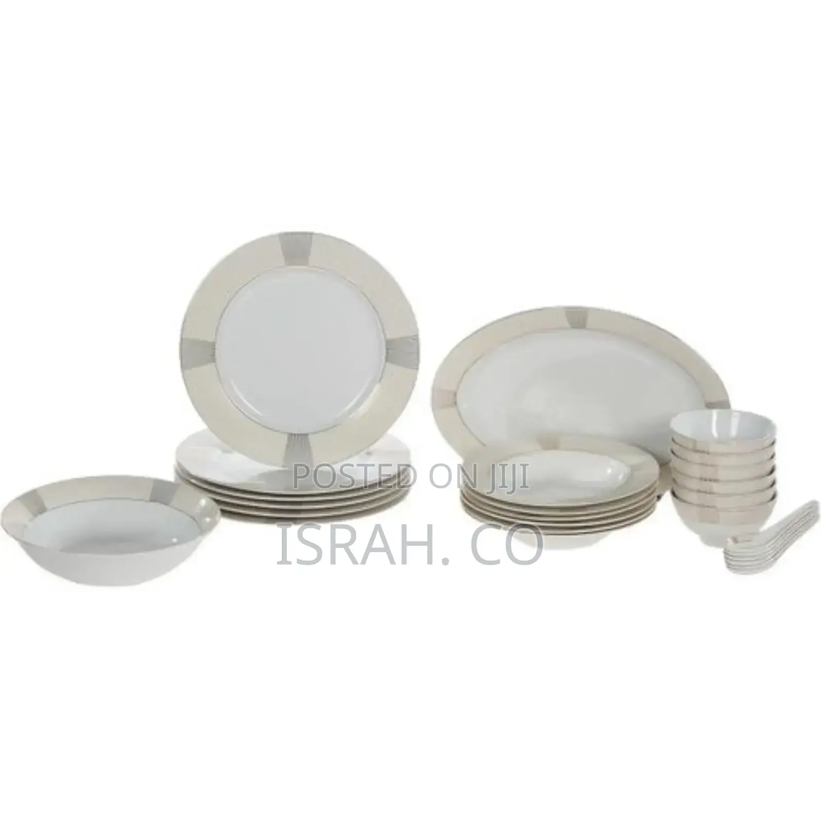 Royalford Porcelain Dinner Set, 26pcs Set Chip Resistant