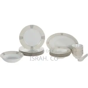 Royalford Porcelain Dinner Set, 26pcs Set Chip Resistant