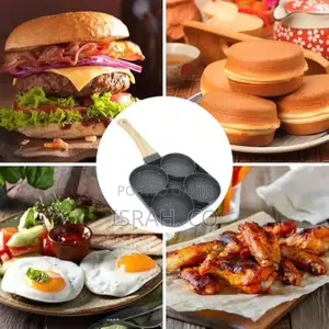 Temperature Sensitive 4-Hole Non-Stick Aluminium