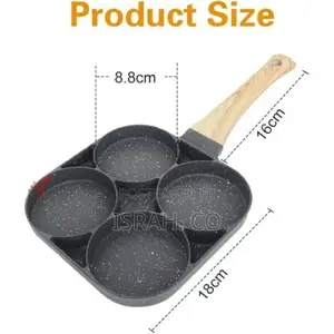 Temperature Sensitive 4-Hole Non-Stick Aluminium