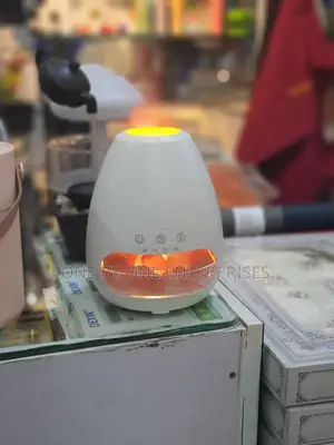 Flame Oil Diffuser Aromatherapy Humidifier With Night Light