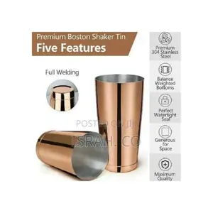 Anti-Rust Stainless Steel Boston Cocktail Shaker Mixer