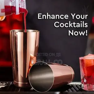 Anti-Rust Stainless Steel Boston Cocktail Shaker Mixer