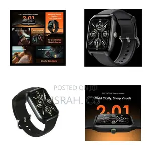 Oriamo Watch 5 Lite 2.01" Hd Ip68 Bt Calling Smart Watch Os
