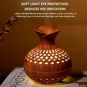 300ml Flower Vase Mini Humidifier Ultrasonic Air Freshener