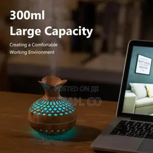 Humidifier With 7 Colours, Led Night Light Auto Shut-Off,
