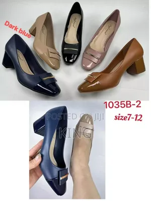 Block Heel Sum Shoes