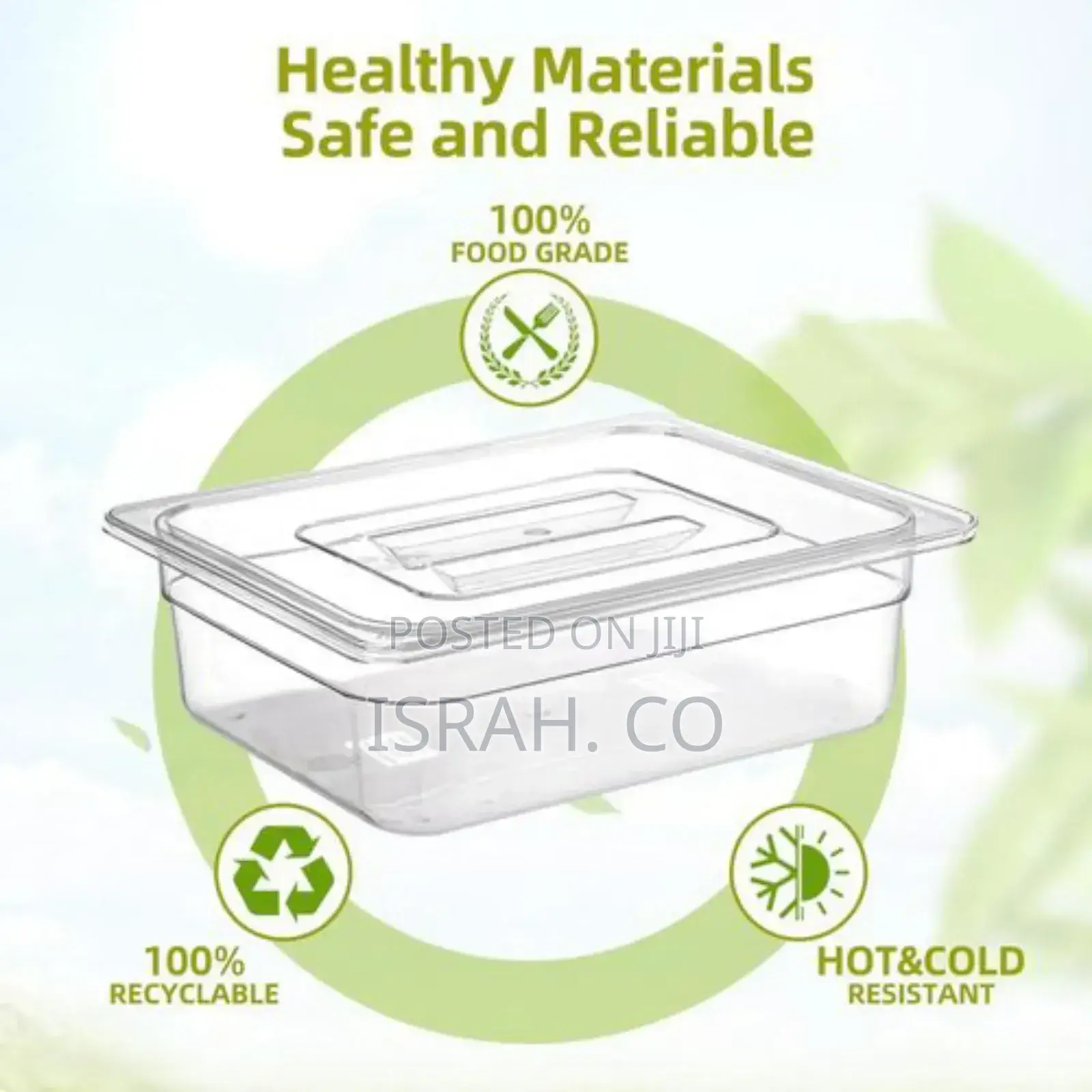 6.0l Commercial Stackable Deep Polycarbonate