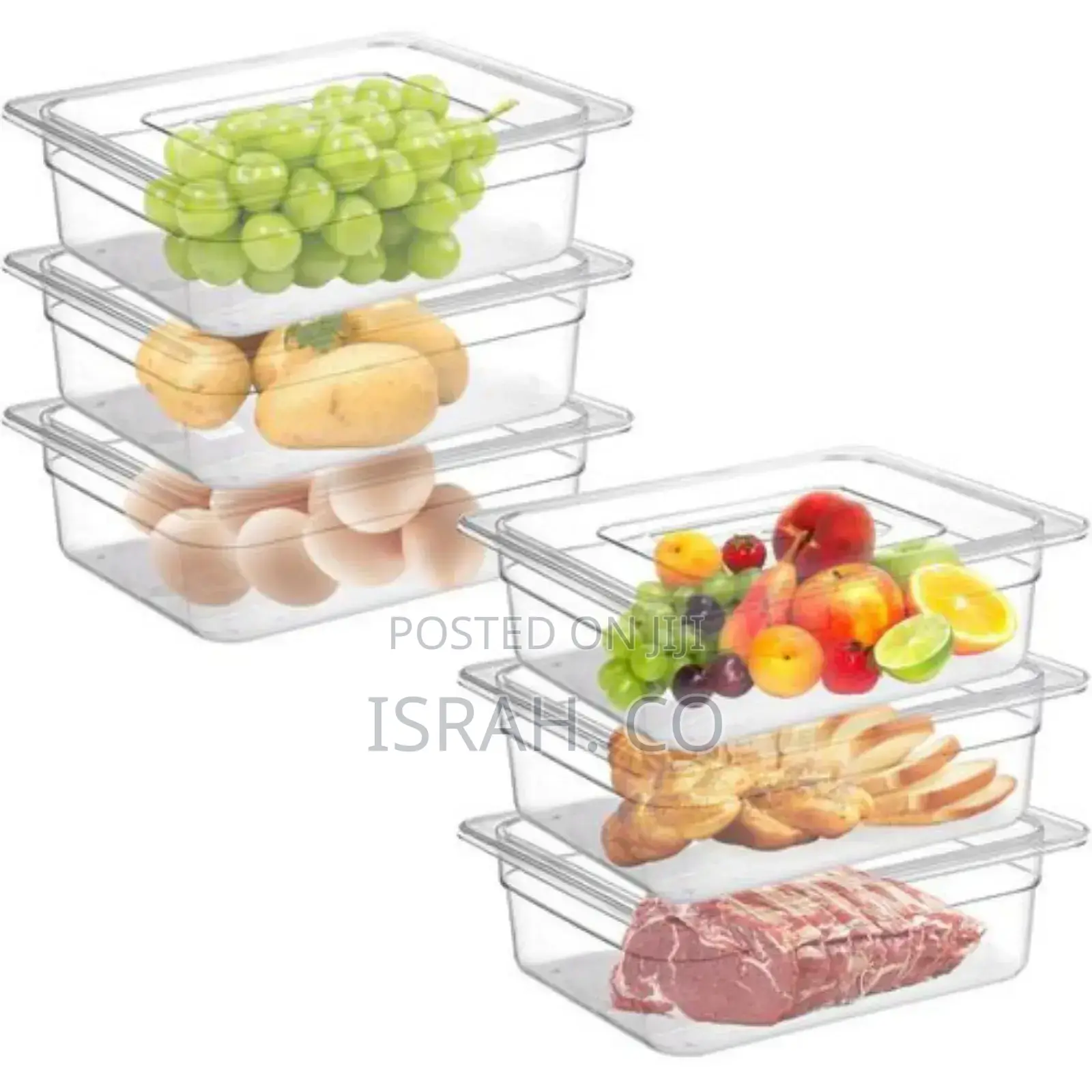 6.0l Commercial Stackable Deep Polycarbonate