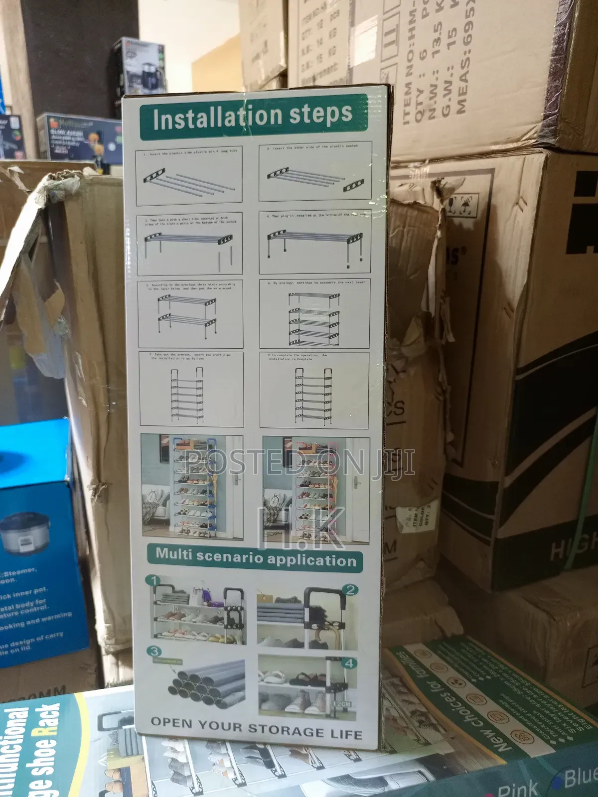 Multifunctional Storage Shoe Rack