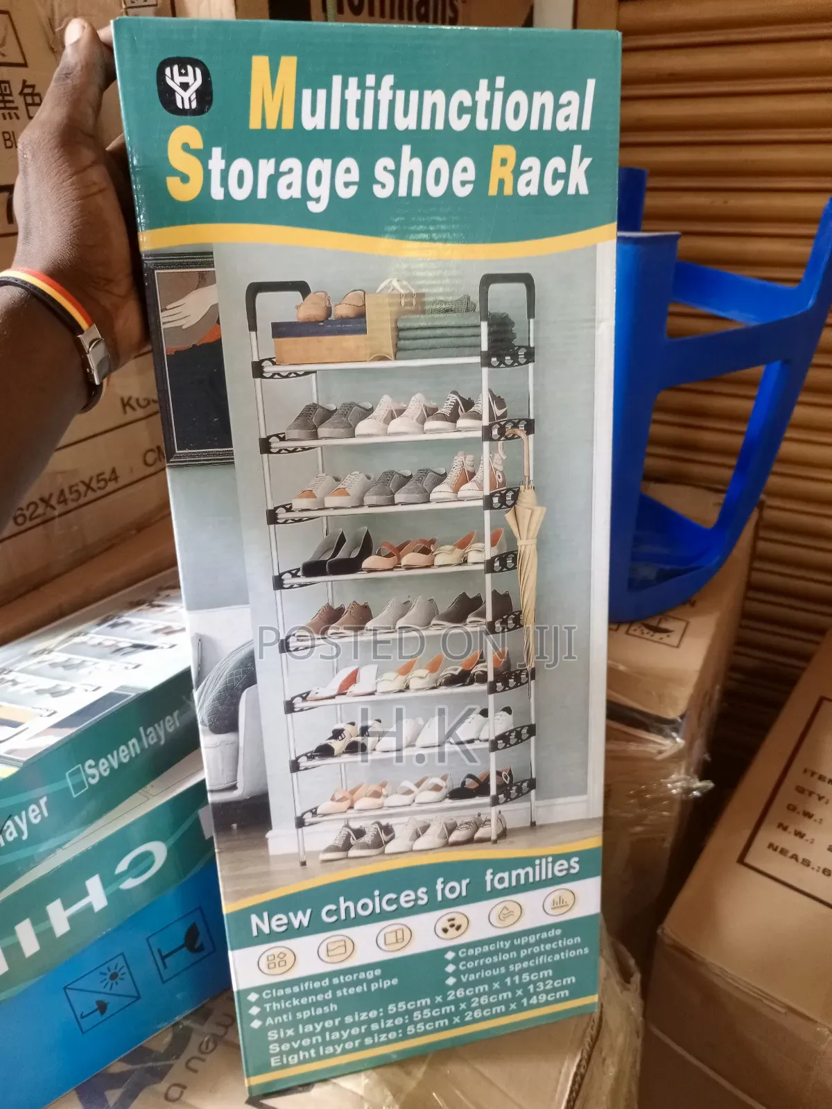 Multifunctional Storage Shoe Rack