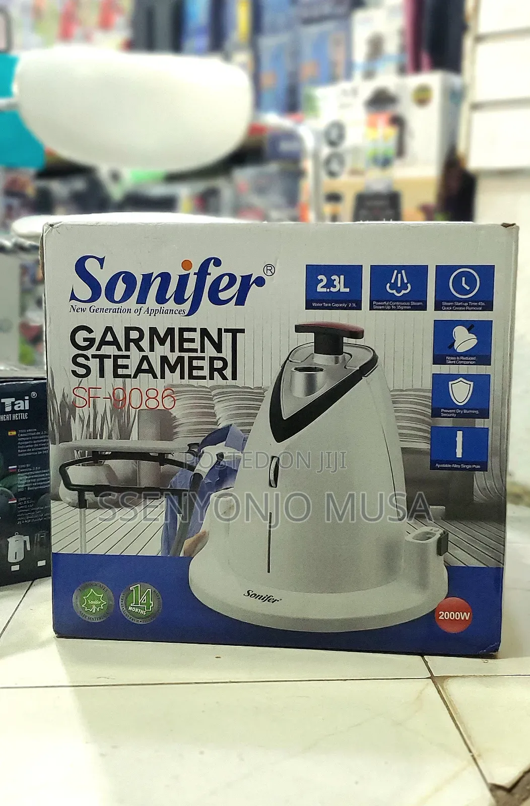 Sonifer Garment Steamer 2.3l Se-9086