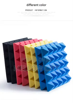 Pyramid Acoustic Foam Panels