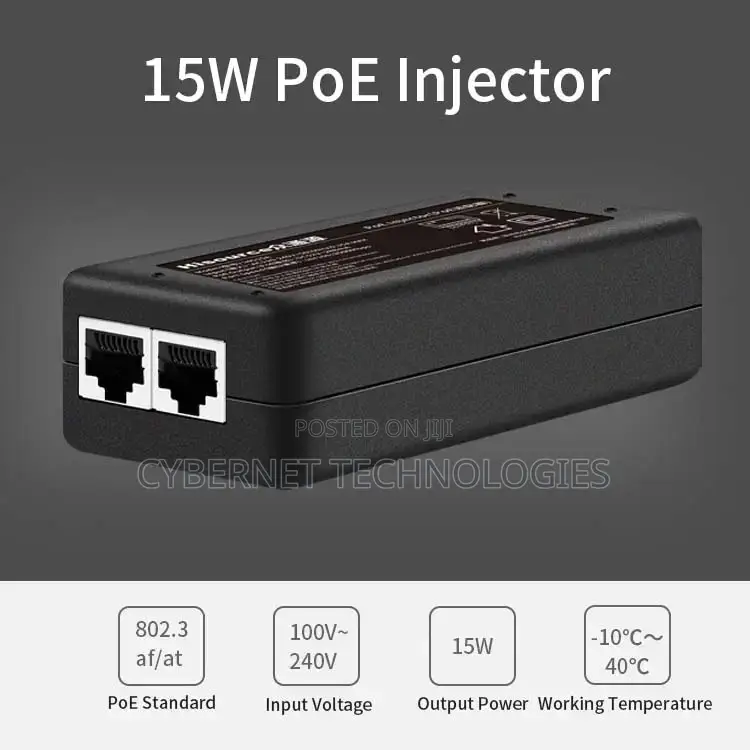 Passive Poe Injector Poe Ethernet 48 Volts