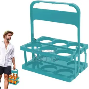 Display Cup Holder Rack With Handle for Milk,