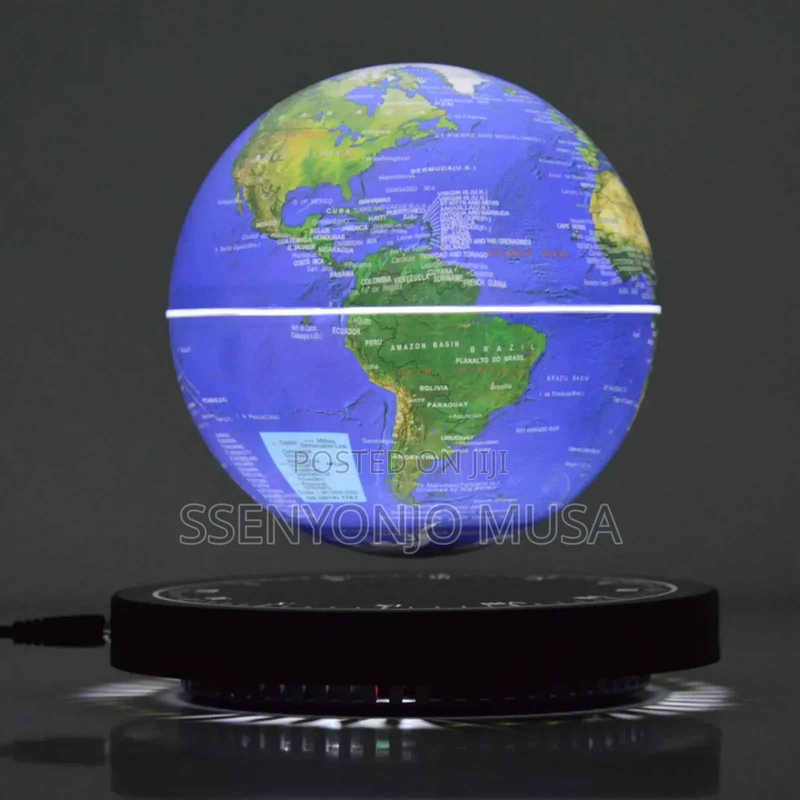 Magnetic Levitation Globe Night Light