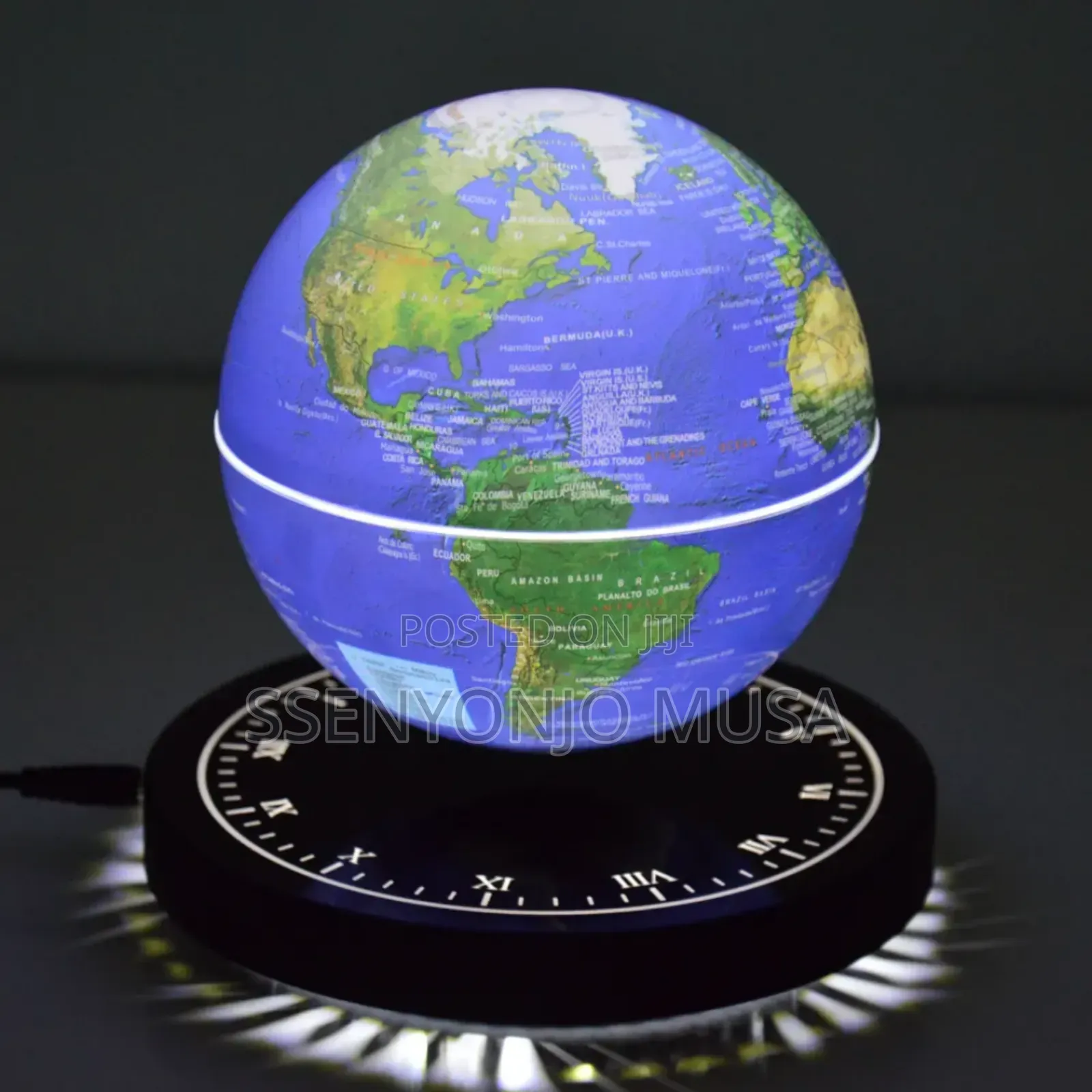 Magnetic Levitation Globe Night Light