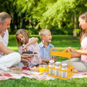 Yellow Picnic Bottle Holder