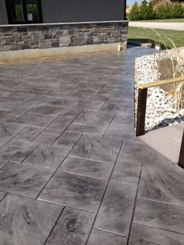 Stamped Concrete Floor #C-170