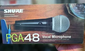 New Shure Pga48 Cardioid Wired Vocal Microphone