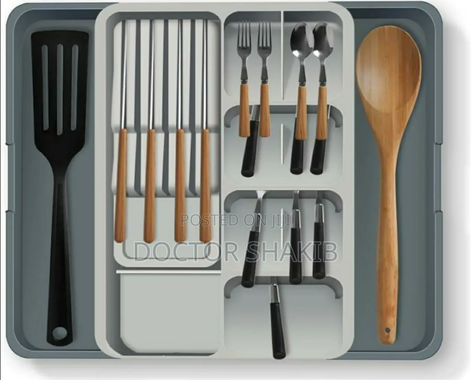 Cultery Drawer Spoon,Knife Organizer Set Adjustable