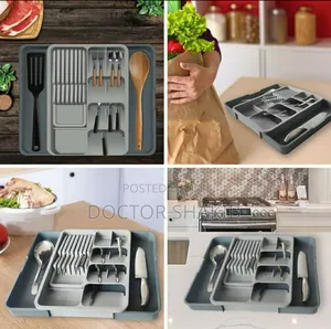 Cultery Drawer Spoon,Knife Organizer Set Adjustable