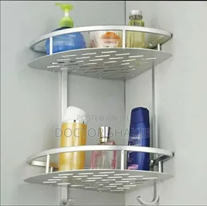 New Bathroom Shower Corner Shelf Racker