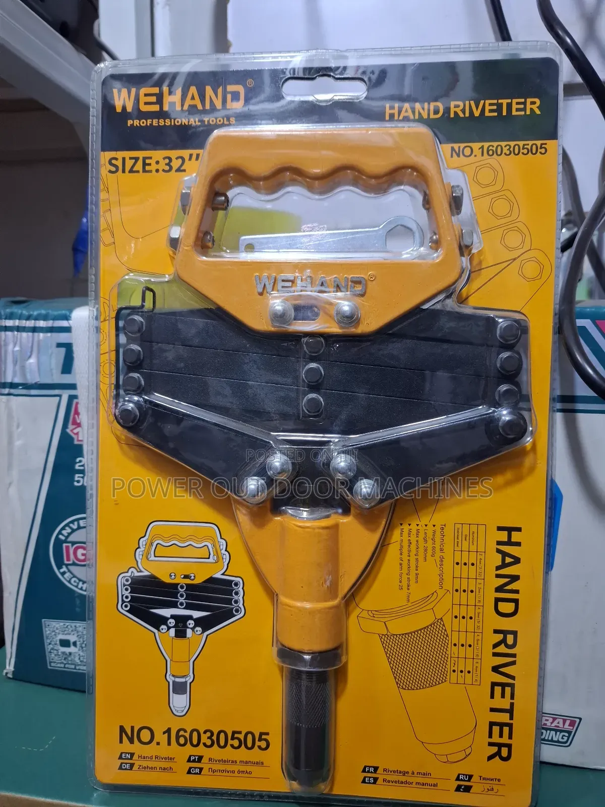Wehand Hand Riveter