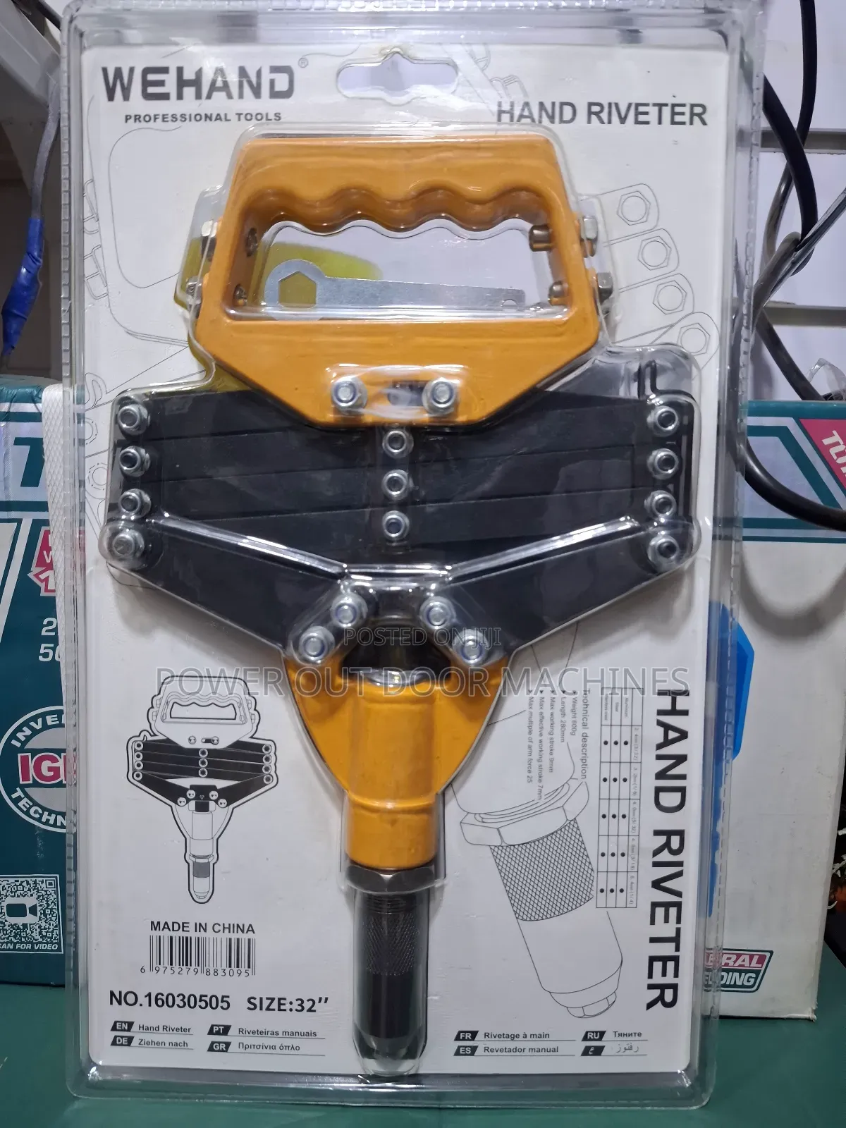 Wehand Hand Riveter