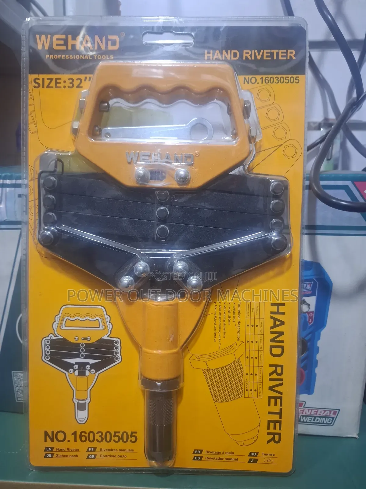 Wehand Hand Riveter