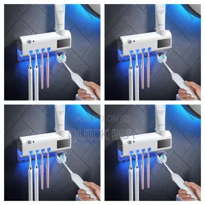 Mmodern Luxurious Toothbrush Holder and Paste Dispenser