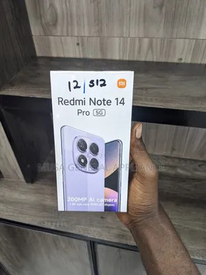 New Xiaomi Redmi Note 14 Pro 5G 512 GB Black