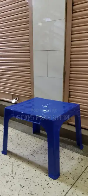 Outdoor Plastic Table Blue