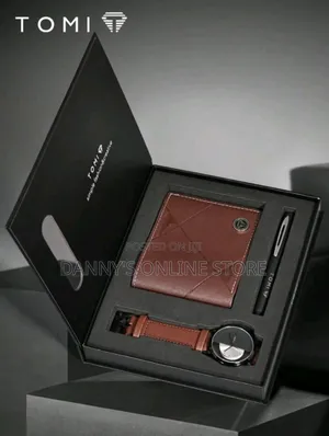 Men's Quartz Watch Set, Hollow-Out Design