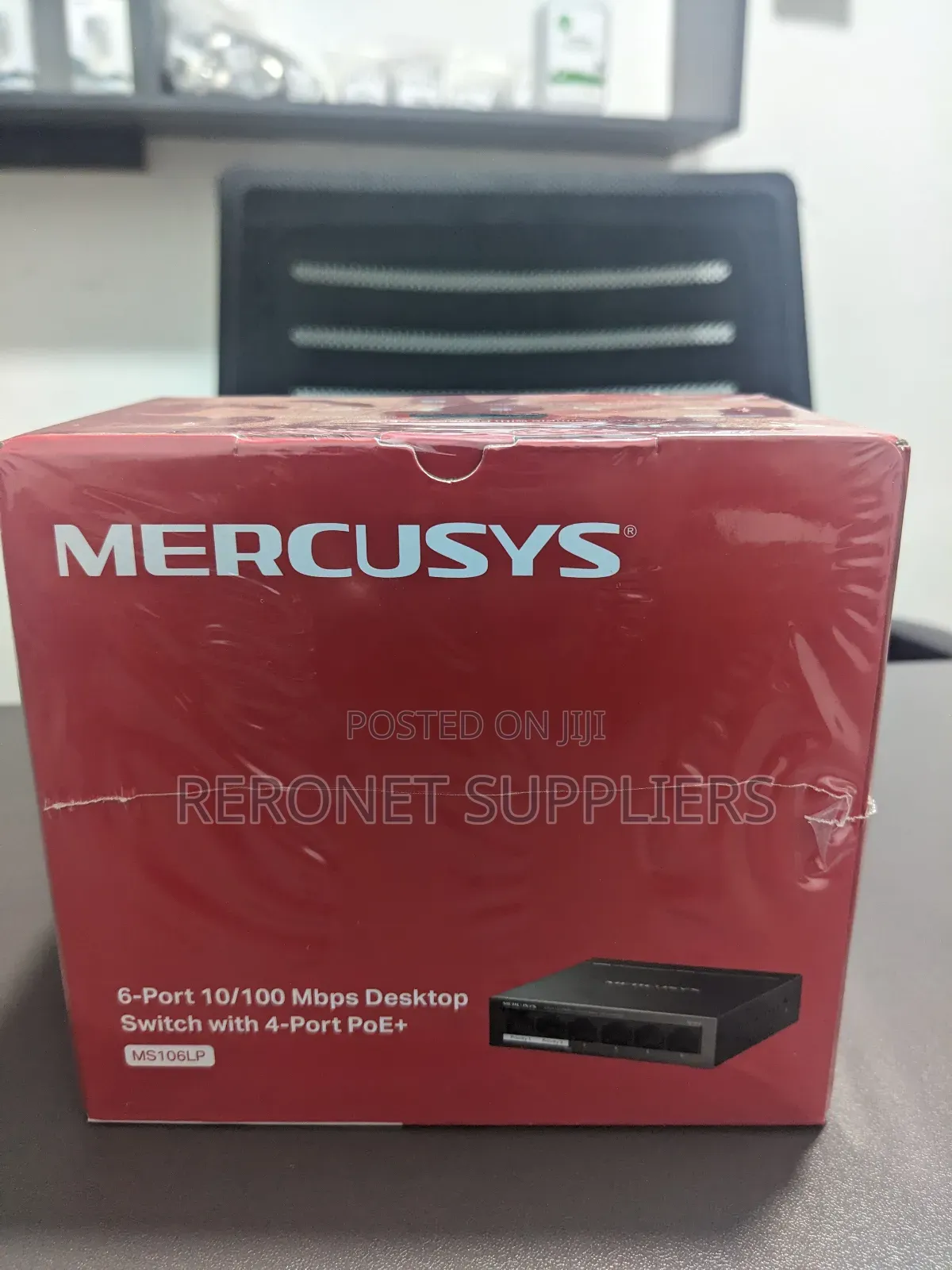 Mercursys 6port 10/100mbpd Poe Switch