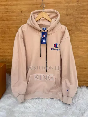 Cream Champion Hoodie