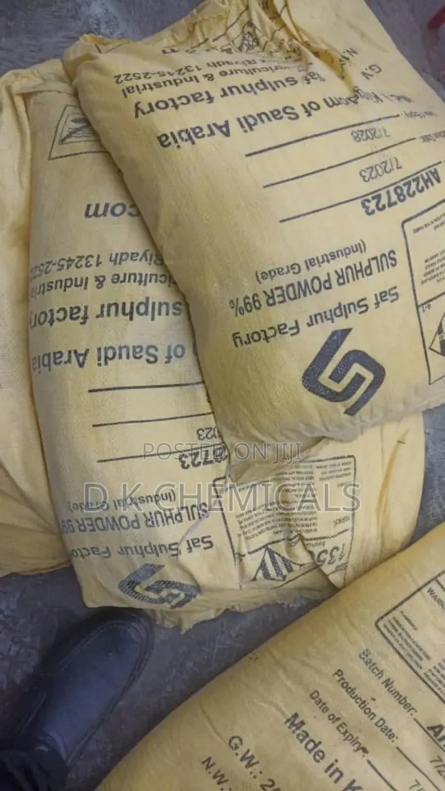 Sulphur at Dk