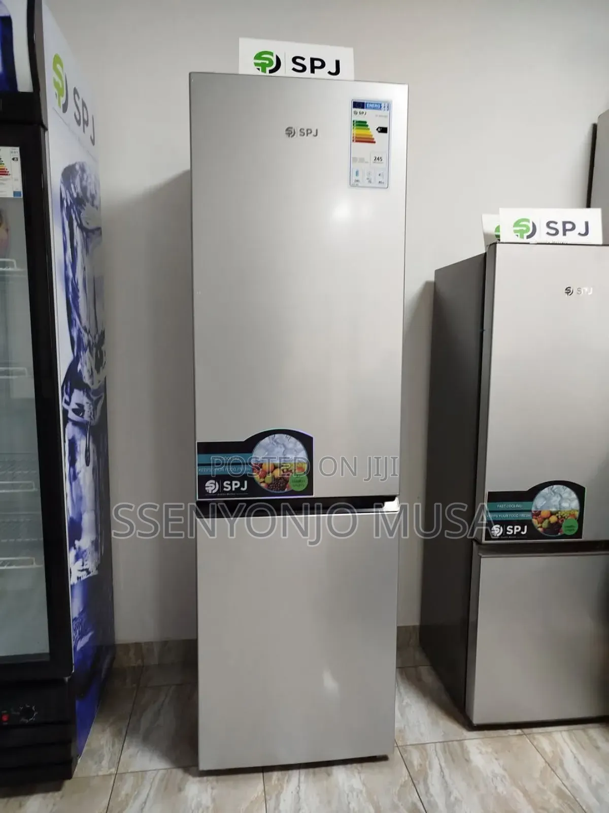 SPJ 399 Litres Combo Double Door Bottom Freezer Fridge