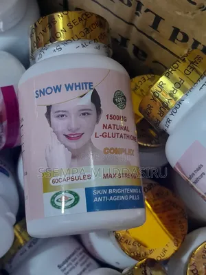 Snowwhite 1500 Mg Natural L-Glutathione,60 Capsules