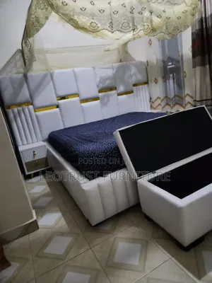 6by6 Bed and With Bed Side Drawers