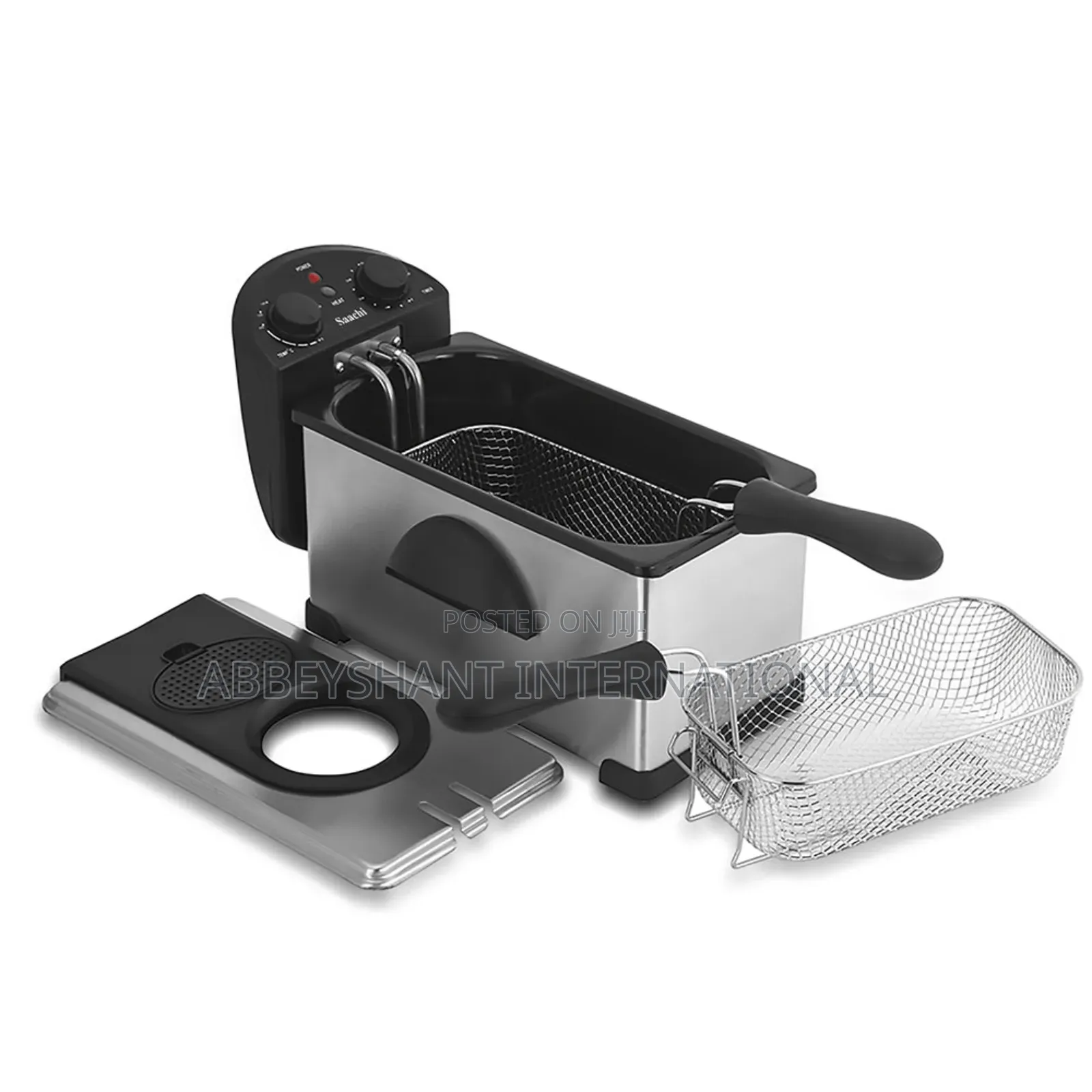 Deep Fryer With Adjustable Thermostat/3l Deep Fryer
