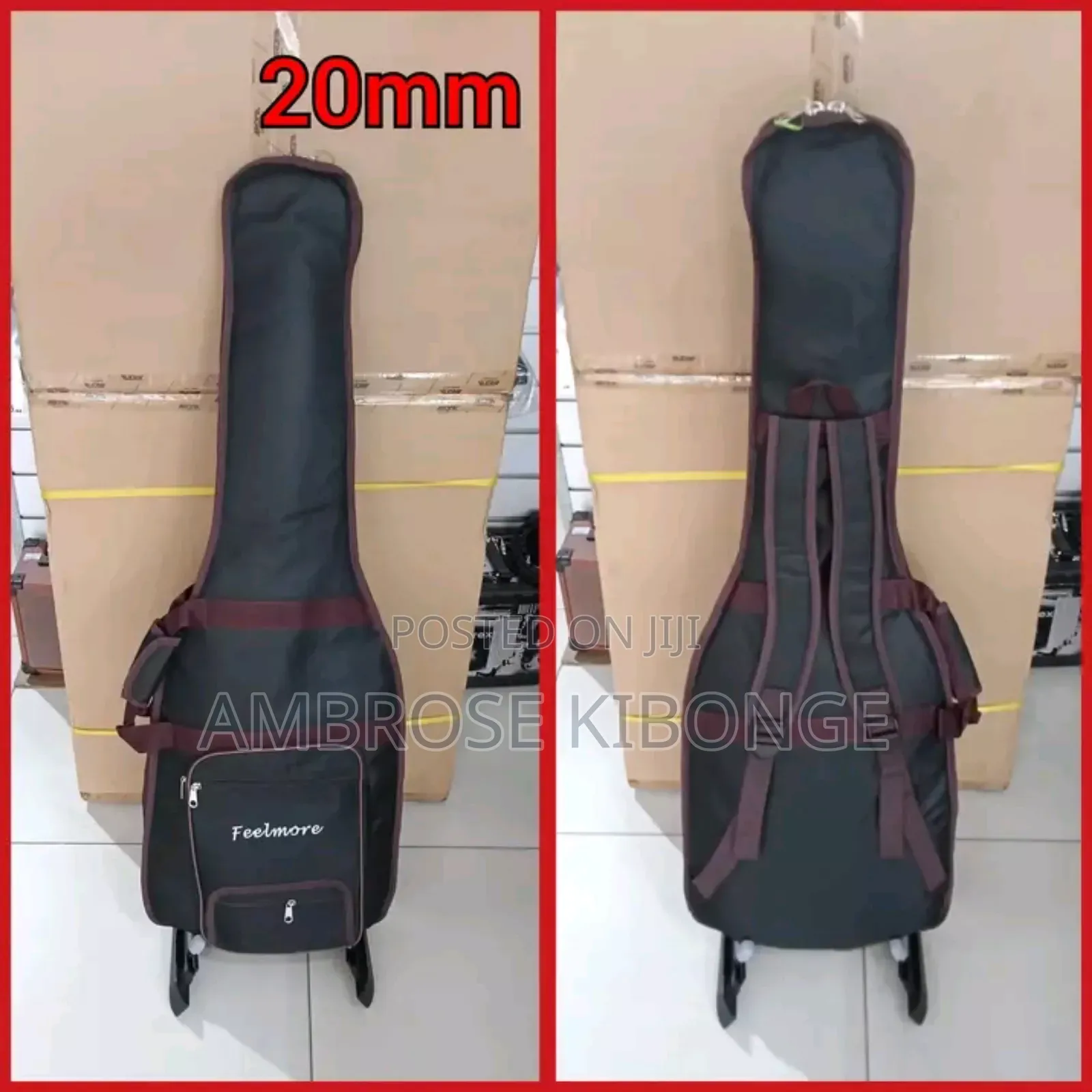 Strong Quality Padded Sponge Portable Guitar Bags All Sizes