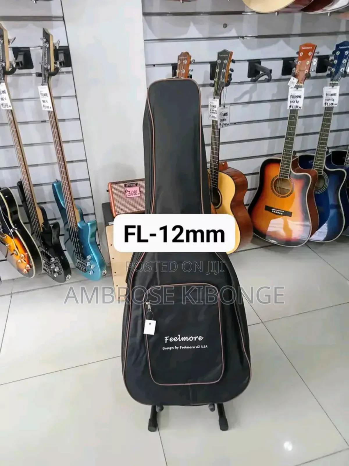 Strong Quality Padded Sponge Portable Guitar Bags All Sizes