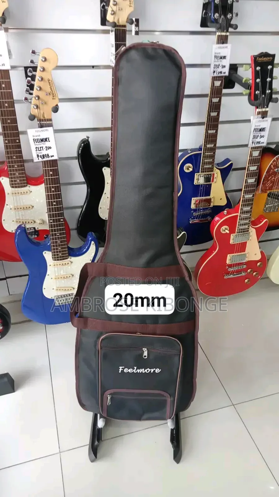 Strong Quality Padded Sponge Portable Guitar Bags All Sizes