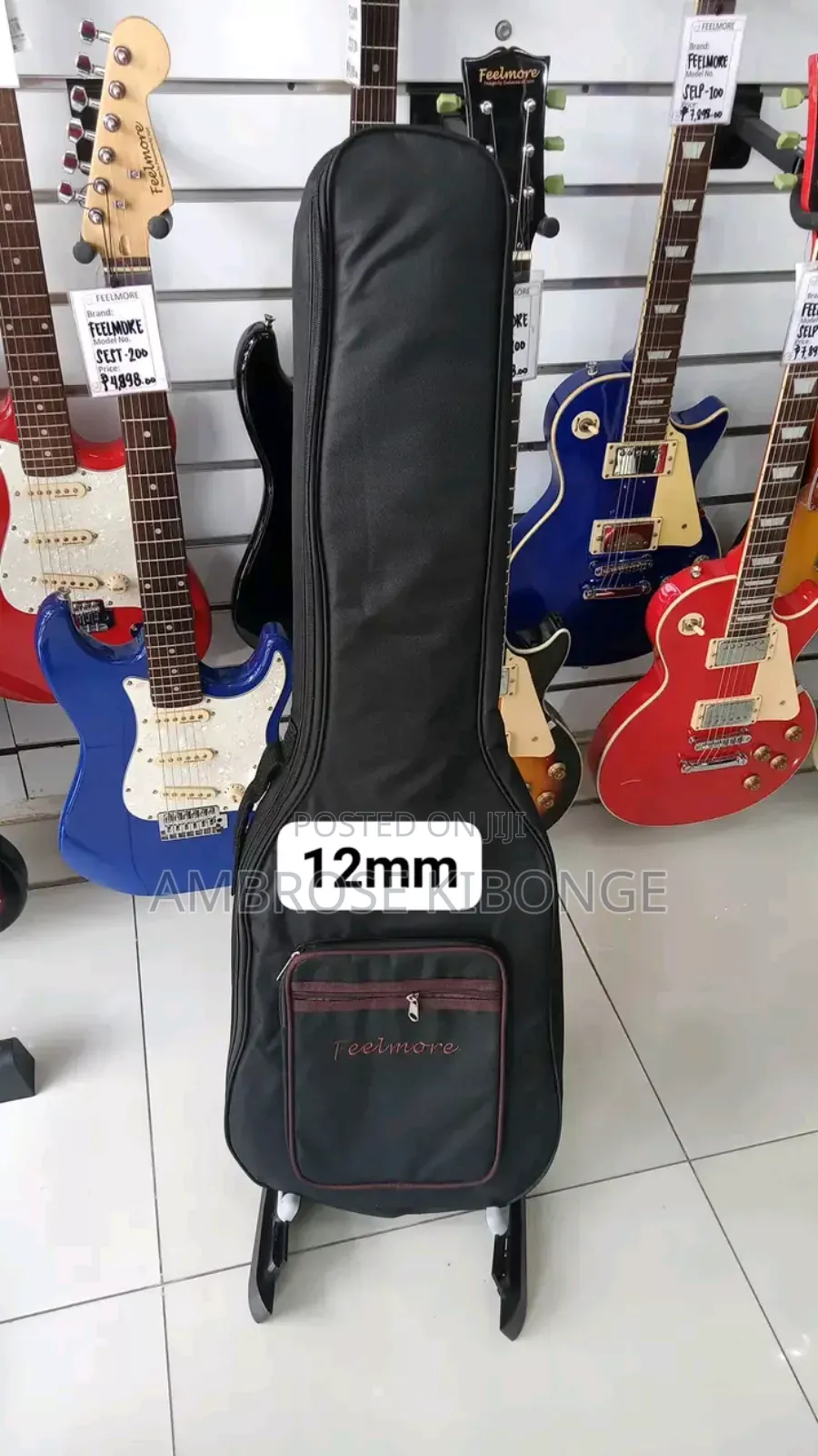 Strong Quality Padded Sponge Portable Guitar Bags All Sizes
