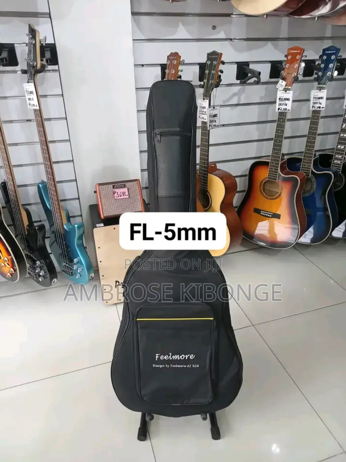 Strong Quality Padded Sponge Portable Guitar Bags All Sizes