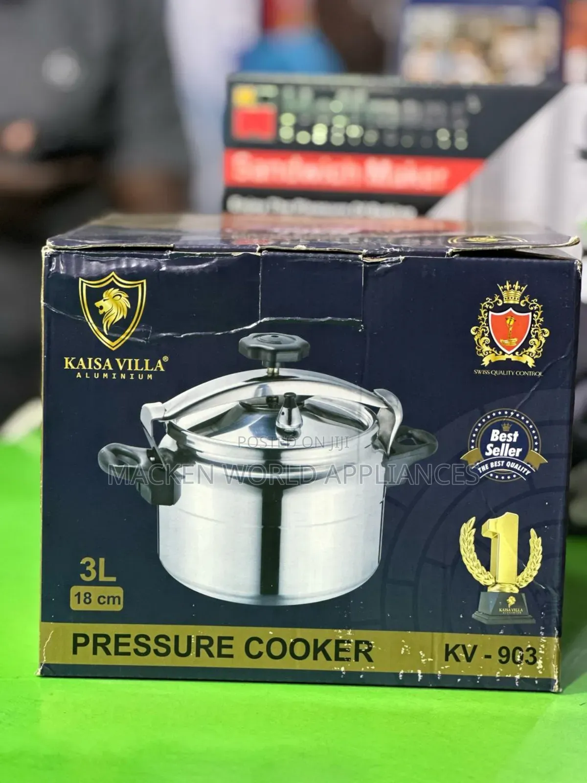 Kaisa Villa Pressure Cooker 9 Liters
