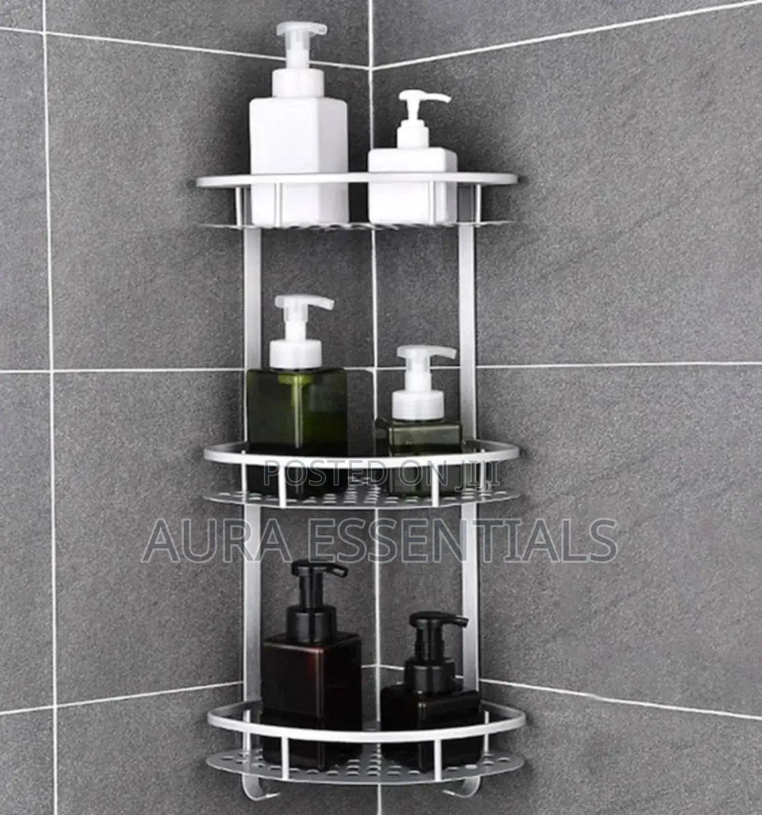 Shower Rack Space Aluminum Bathroom Shelf